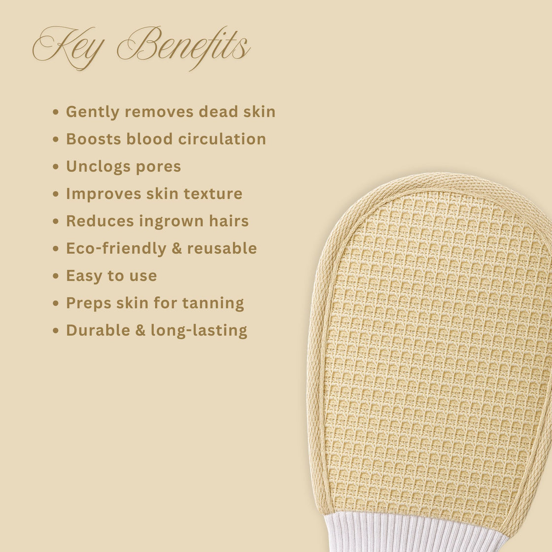 Allure Exfoliating Bathing Gloves for Deep Cleansing & Smooth Skin