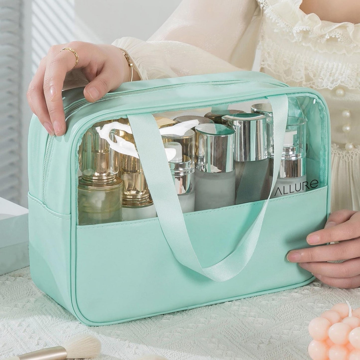 Allure Toiletry Bag medium Green