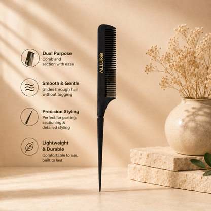 Allure Hair Parting Comb for Styling & Grooming-HMC-102