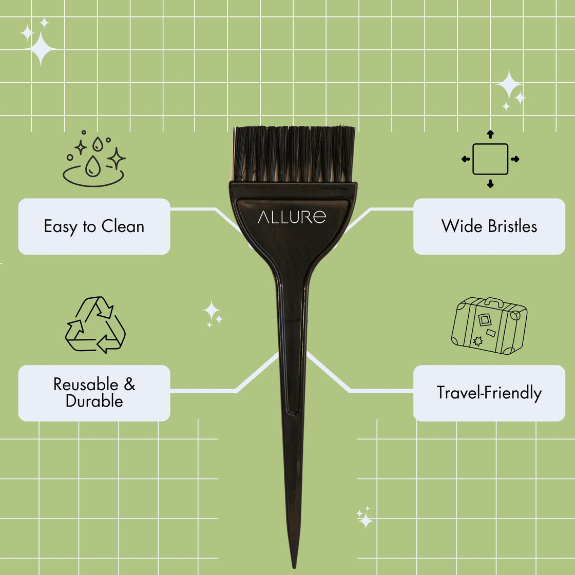 Allure Hair Dye Brush (HD-01)