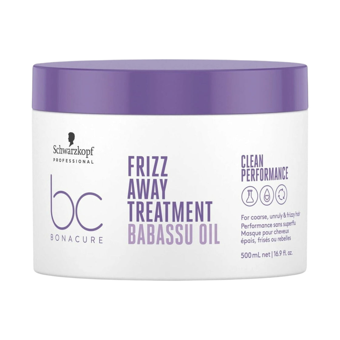 Schwarzkopf Professional Bc Bonacure Frizz Away Treatment Babassu Oil 450 ml