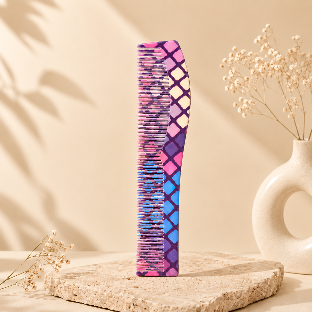 Allure 3D Waves Comb for Hair Styling & Easy Detangling(W-01)