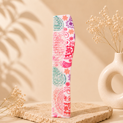Allure 3D Wave Hair Comb for Styling, Detangling & Daily Use (W-02)