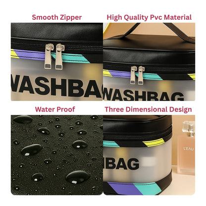 Allure Travel Essentials Wash Bag - Black