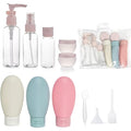 Allure Travel Toiletry Bottles Refillable Pack Of 11 (11pcs)