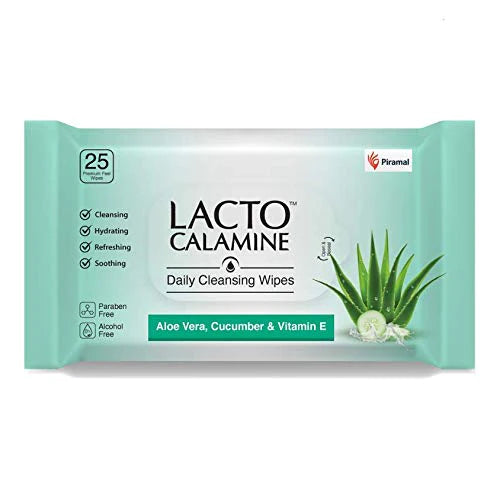 Lacto Calamine Daily Cleansing Wipes