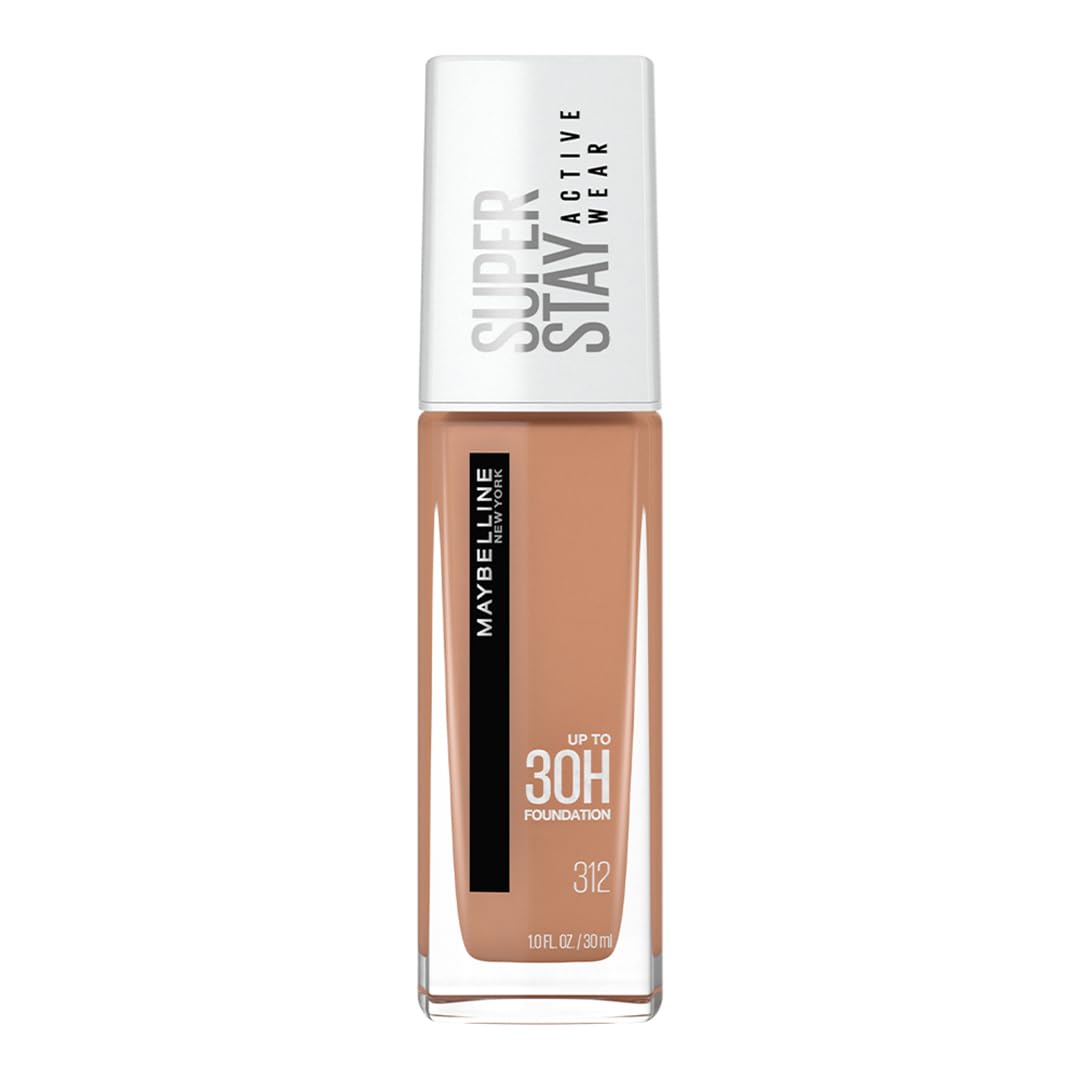 Maybelline New York Super Stay 30H Full Coverage Foundation - Golden 312
