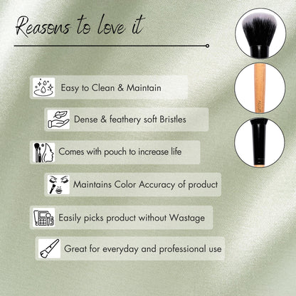 Allure Classic Makeup Brush ( Round Powder Brush C-27)