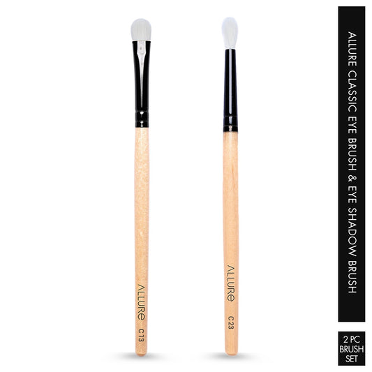 Allure Classic Eyeshadow and Eye Brush Set of 02