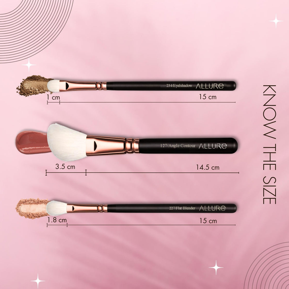 Makeup Brush Set With Travel Pouch