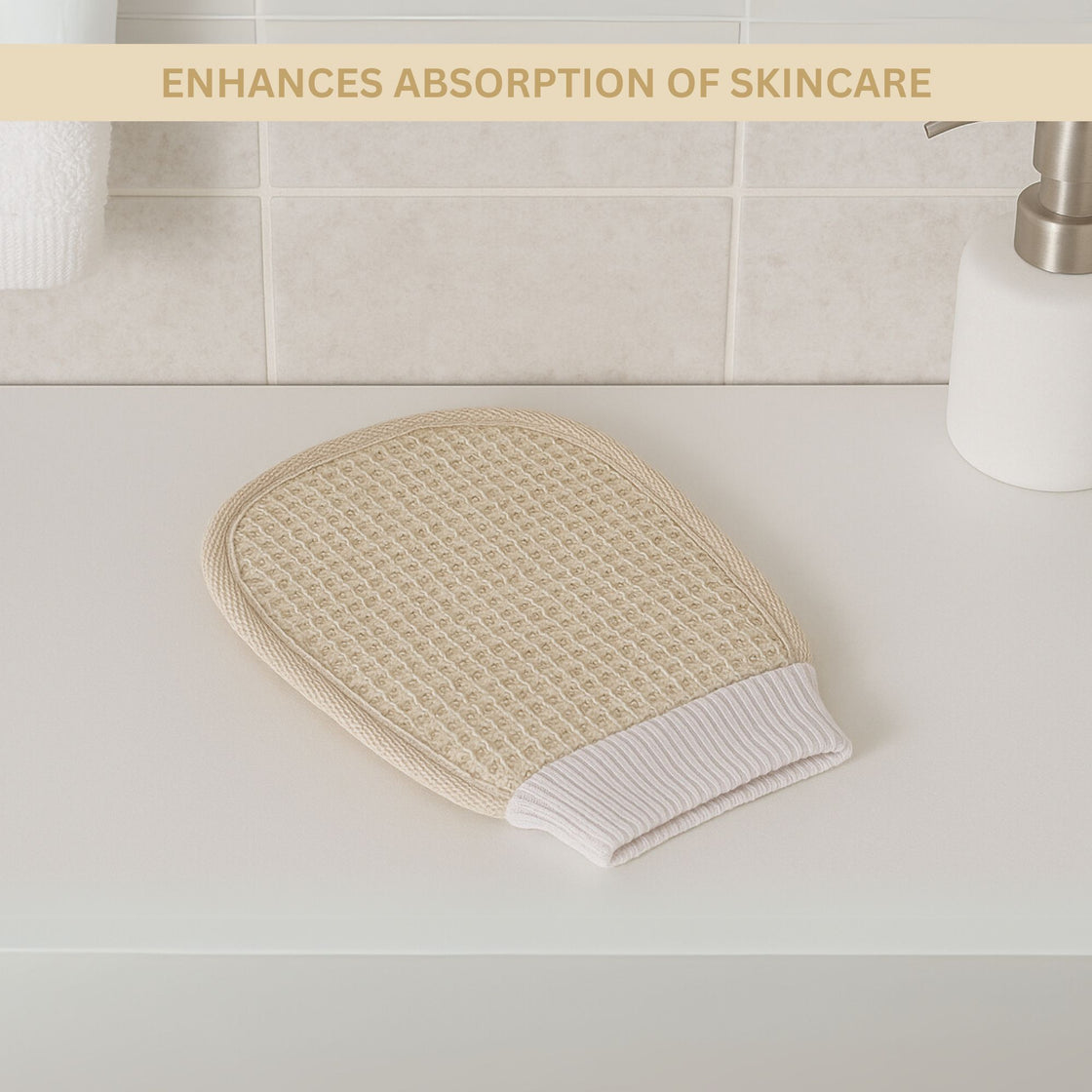 Allure Exfoliating Bathing Gloves for Deep Cleansing & Smooth Skin