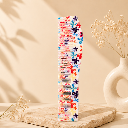 Allure 3D Waves Comb for Detangling, Styling & Hair Grooming (W-06)