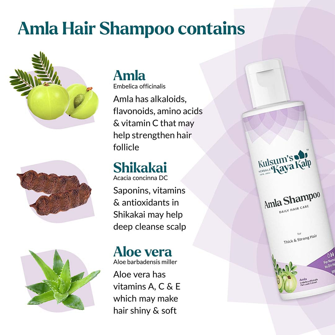 Kulsum's kayakalp Amla Hair Shampoo (200ML)
