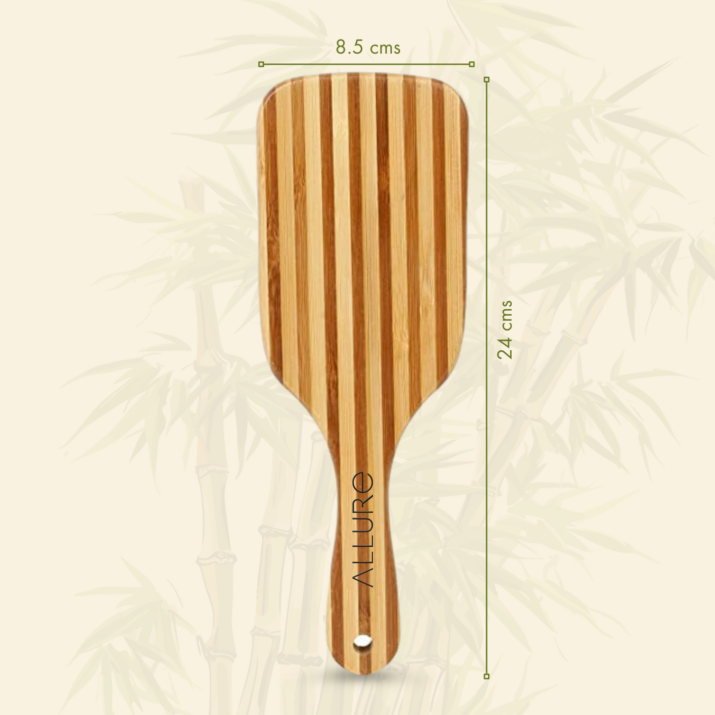 Allure Bamboo Paddle Hair Brush