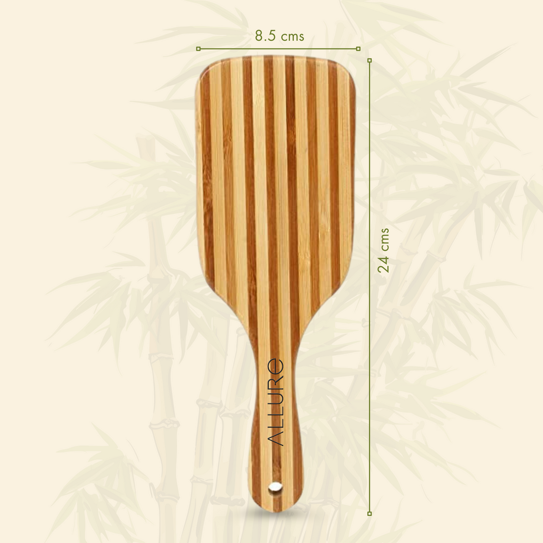 Allure Bamboo Paddle Hair Brush