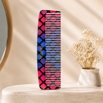 Allure 3D Classic Hair Comb | Detangling & Styling Comb for Men & Women -(C-01)