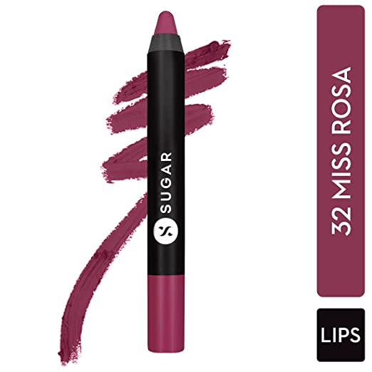 Sugar Matte As Hell Crayon Lipstick - 32 Miss Rosa