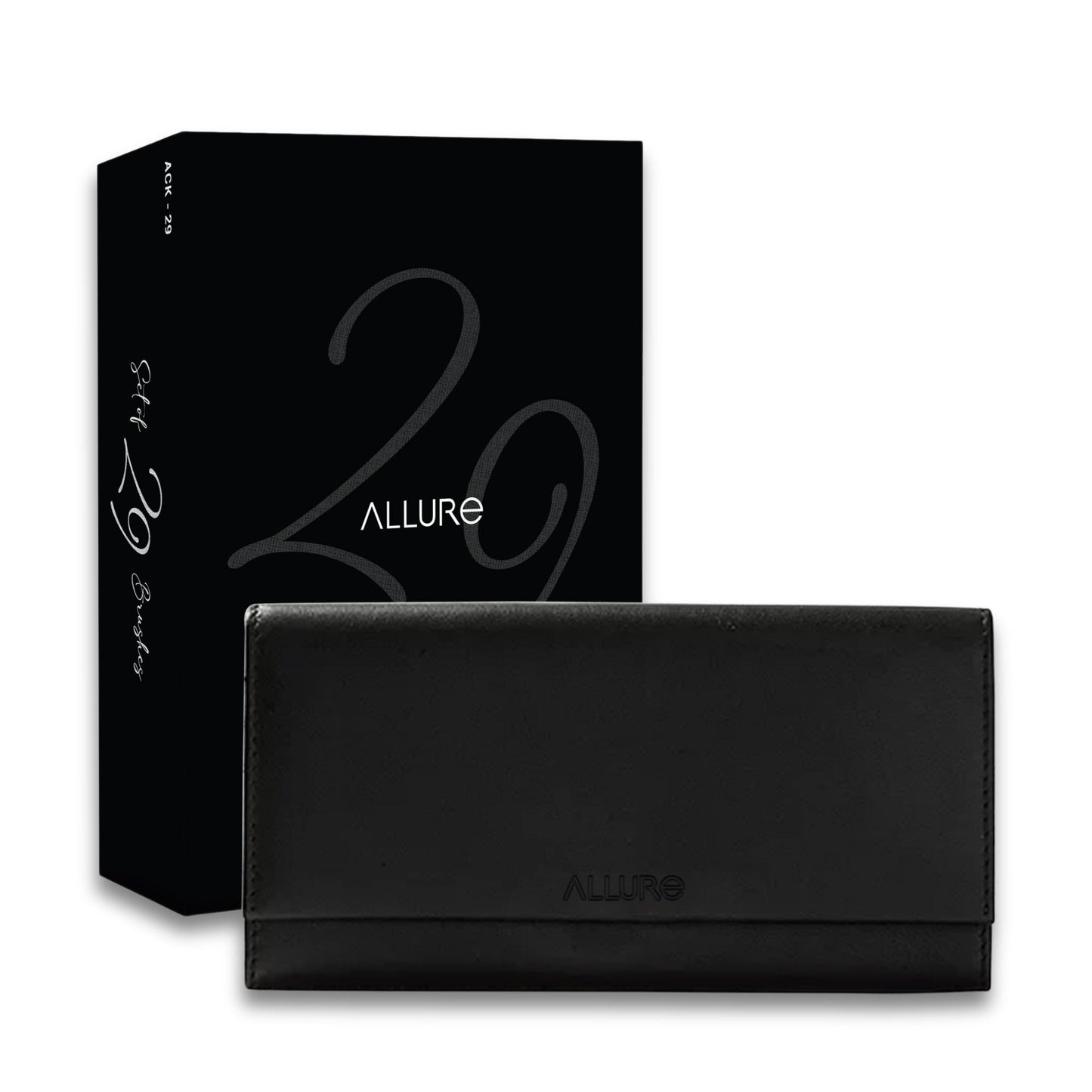 Allure Makeup Brush Set (Pack Of 25 Brushes)