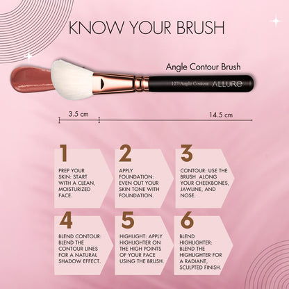 Allure Angle Contour Brush (ASB127)