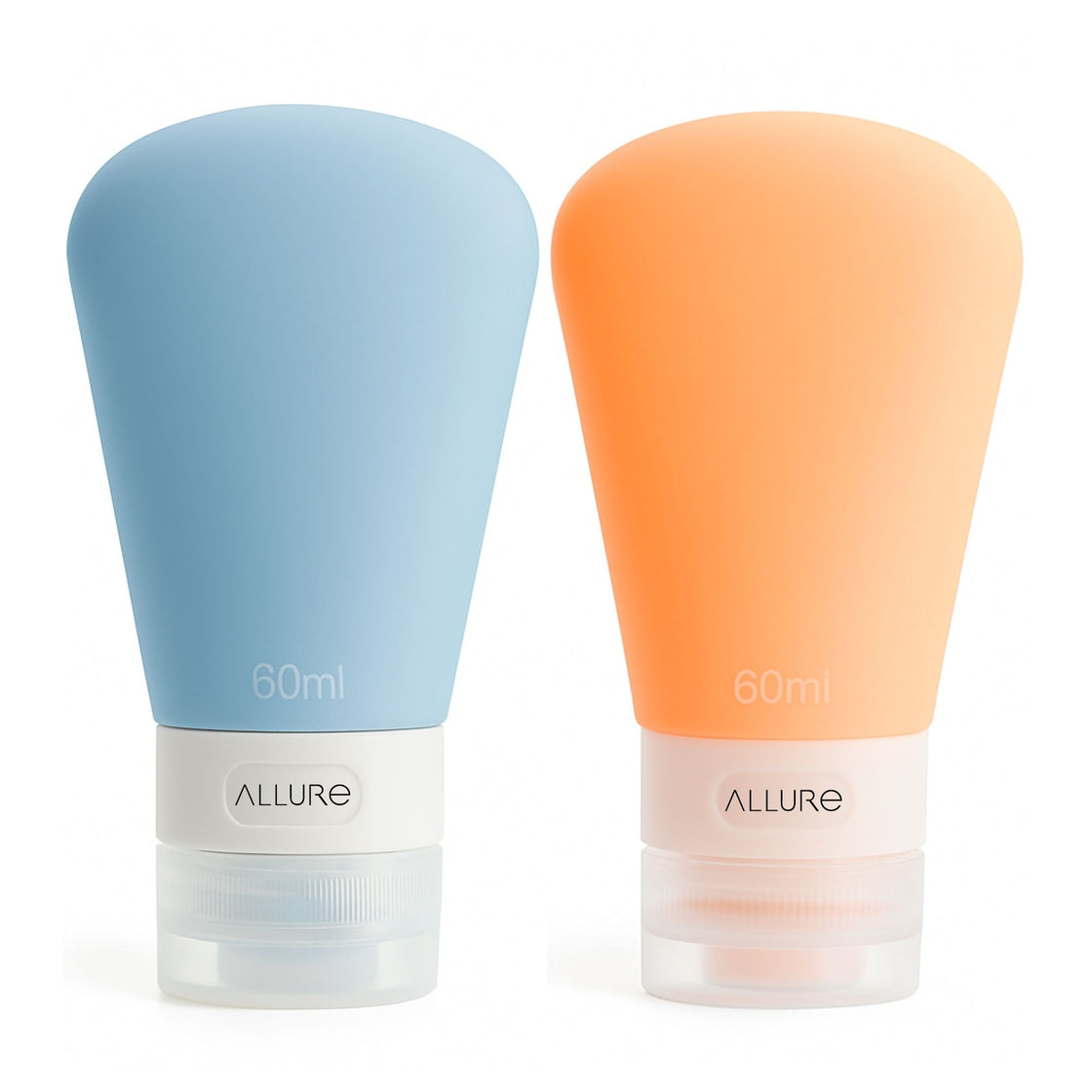 Allure Leak-Proof Silicone Travel Bottle - Pack Of 2