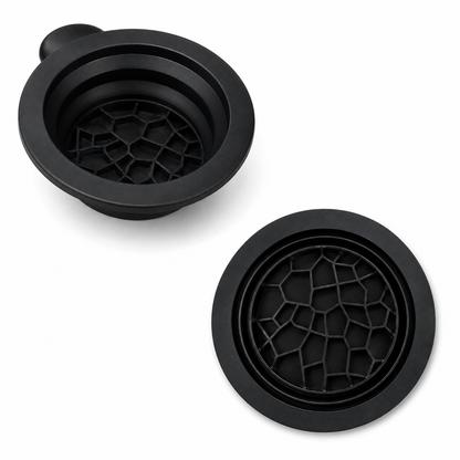 Beautiliss Foldable Silicone Ice Facial Bowl – Portable Face Ice Bath & Skin Cooling Bowl