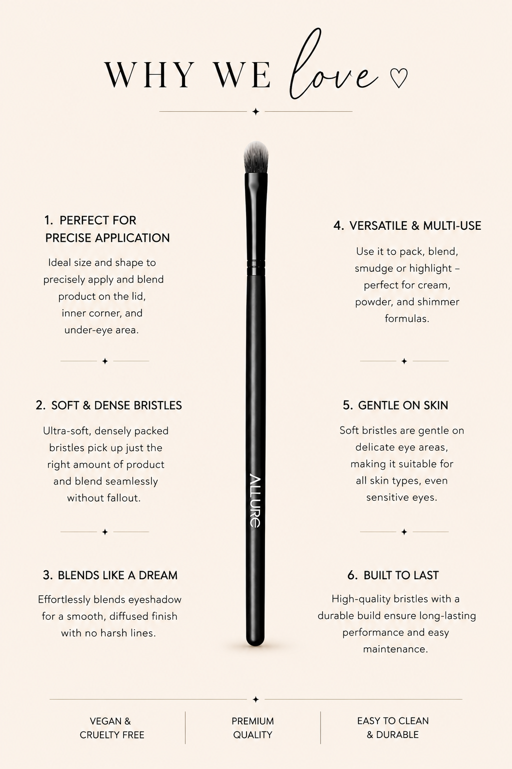 Allure Flat Blending Brush