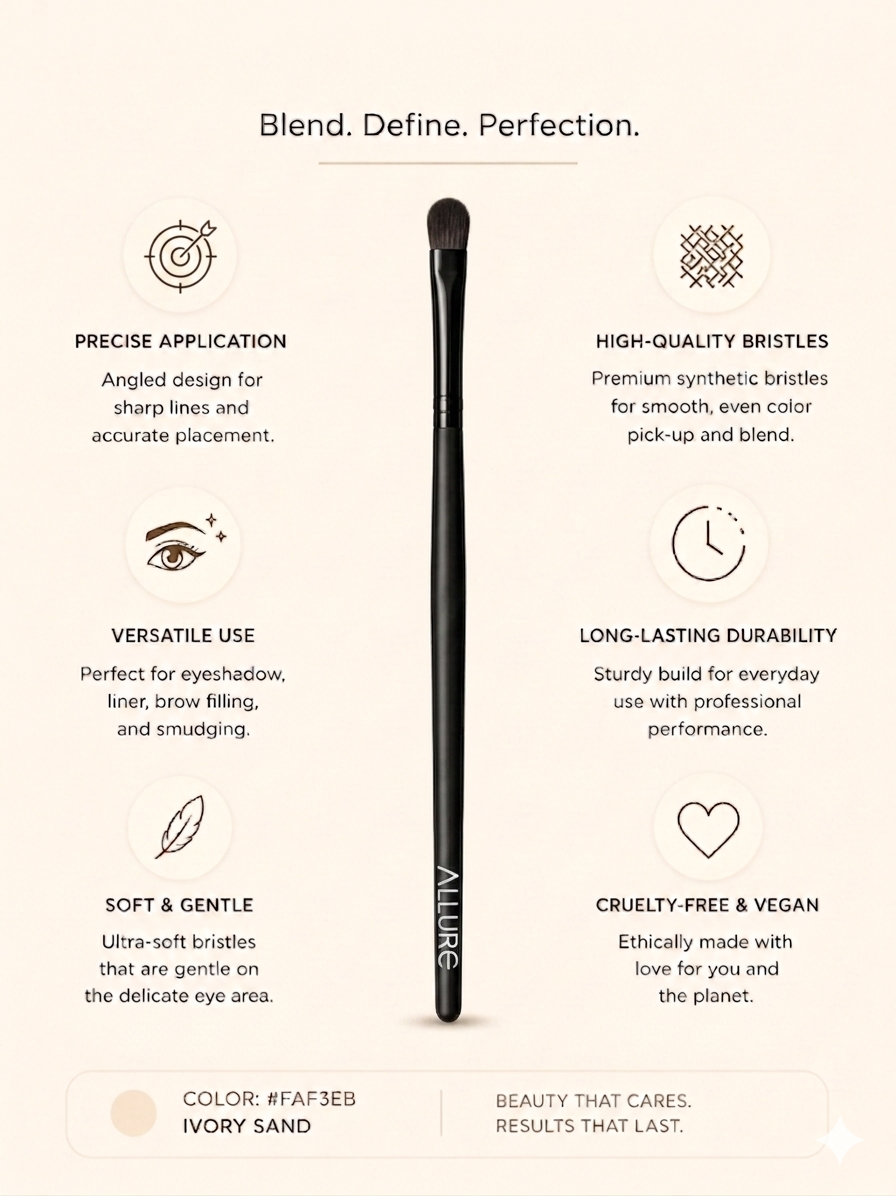 Allure Flawless Concealer Brush