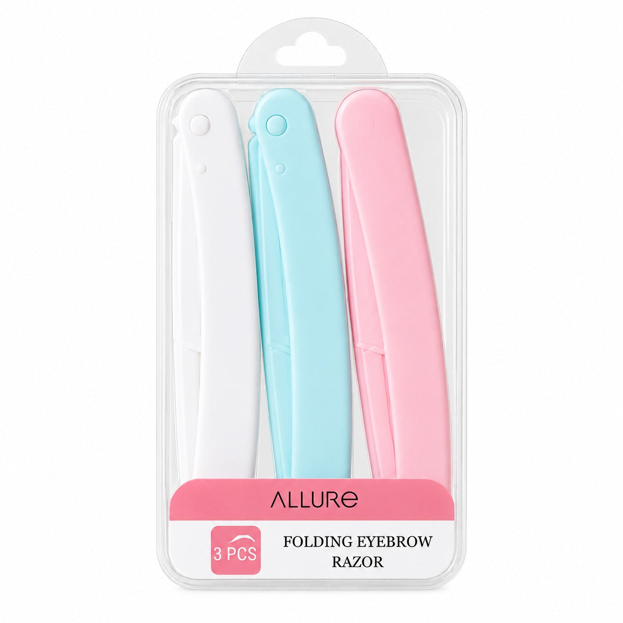 Allure Eyebrow & Facial Razor for Women – Pack of 3