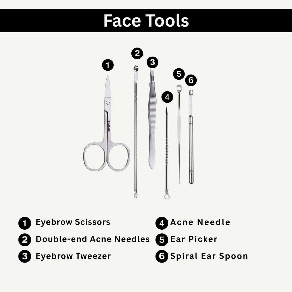 Allure Professional Manicure and Pedicure Tool Set – 19-in-1 Nail Care Kit with Storage Box