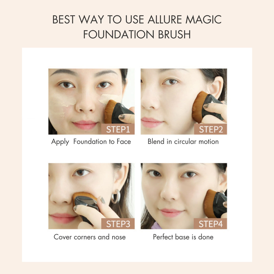 Allure Magic Foundation Brush