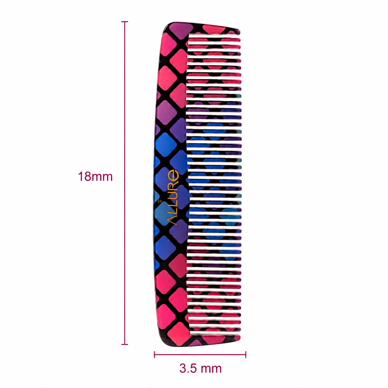 Allure 3D Tail Comb for Hair Styling & Parting