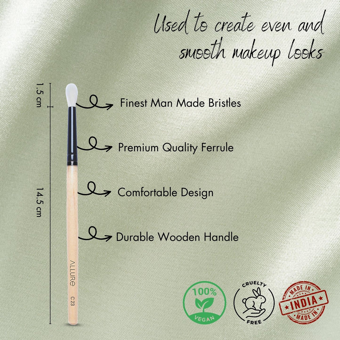 Allure Classic Makeup Brush (Eye Brush C-23)