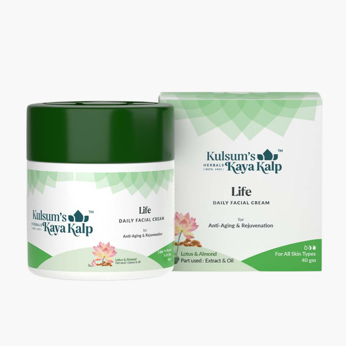 Kulsum's kayakalp Daily Life Facial Cream 