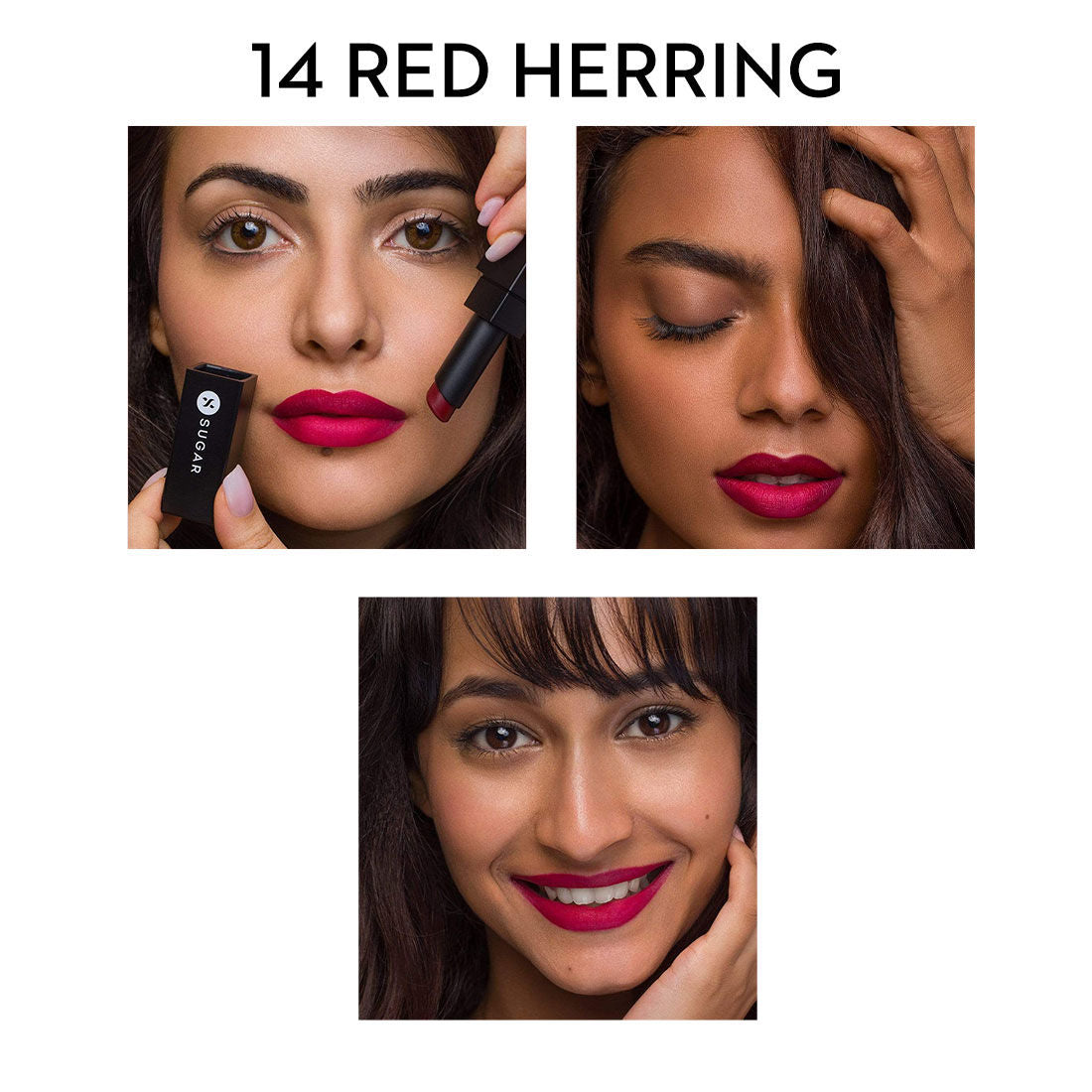 Sugar Nothing Else Matter Longwear Lipstick - 14 Red Herring