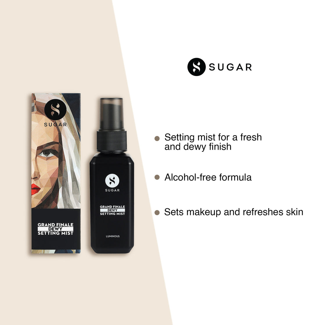 Sugar Grand Finale Dewy Setting Mist