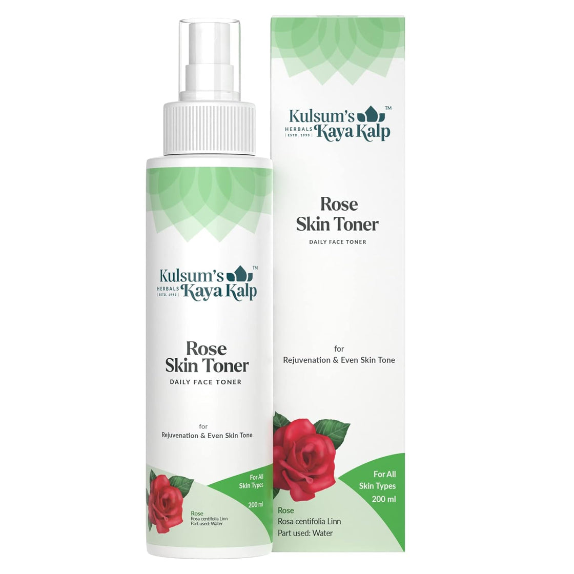  Kulsum's kayakalp Rose Skin Toner (200ML)