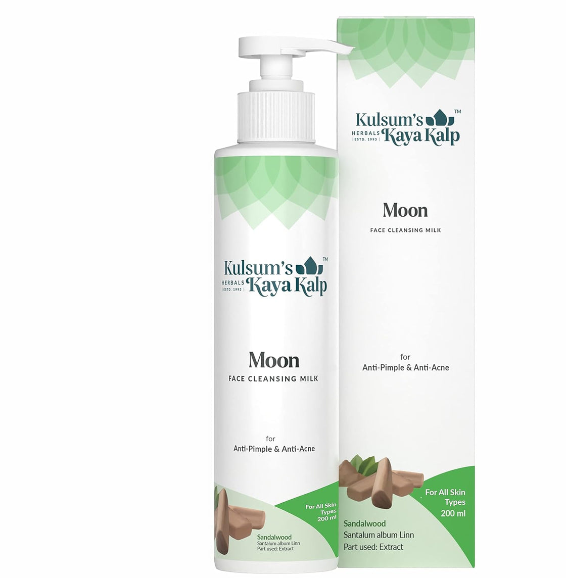 Kulsum's kayakalp Moon Face Cleansing Milk (200ML)