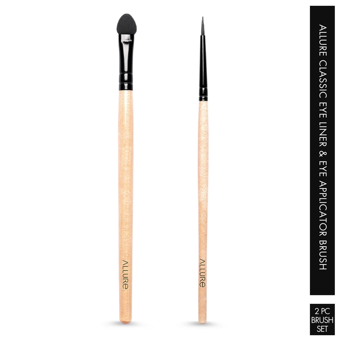 Allure Eye Liner and Eye Applicator Makeup Brushes