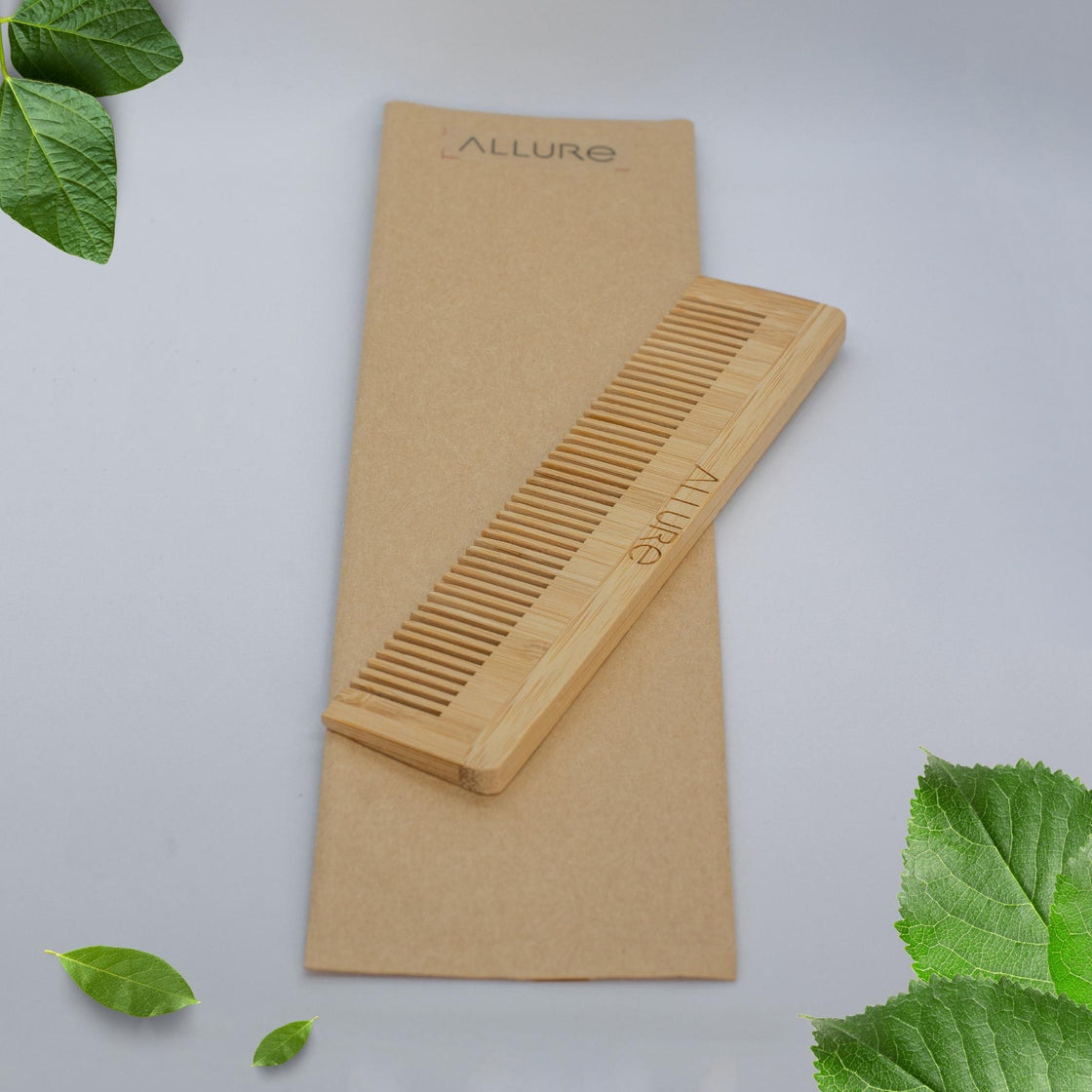 Allure Bamboo Pocket Hair Comb (CB-01)