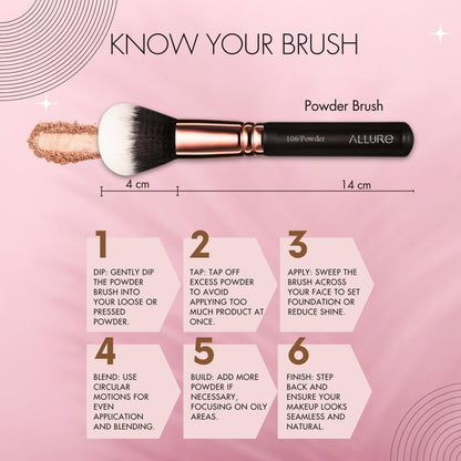 Allure Powder Brush ( ASB106)