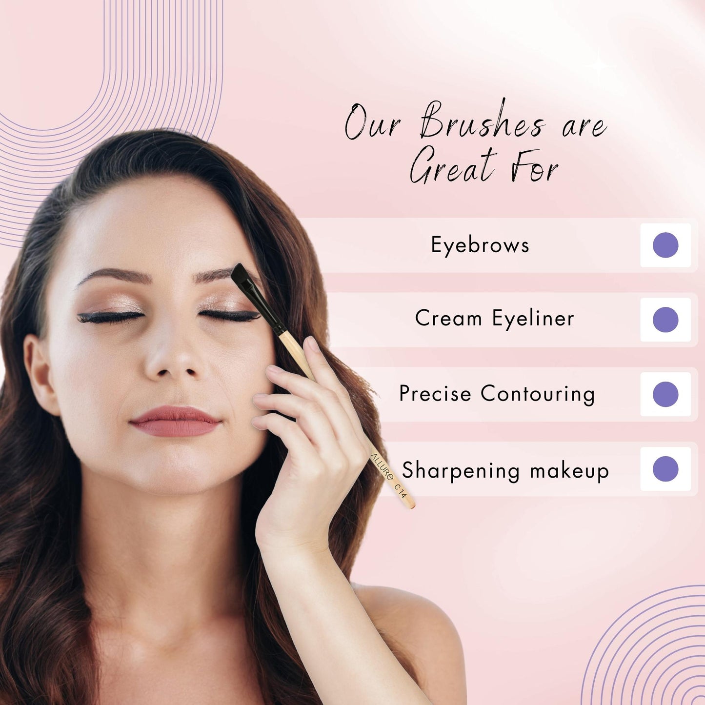 Allure Classic Angular Makeup Brush