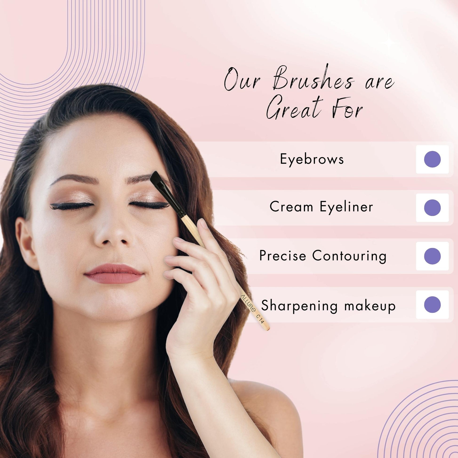 Allure Classic Angular Makeup Brush
