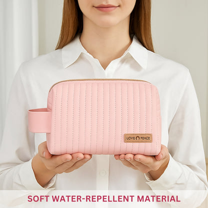 Allure Cosmetic Travel Organizer Pouch - Pink