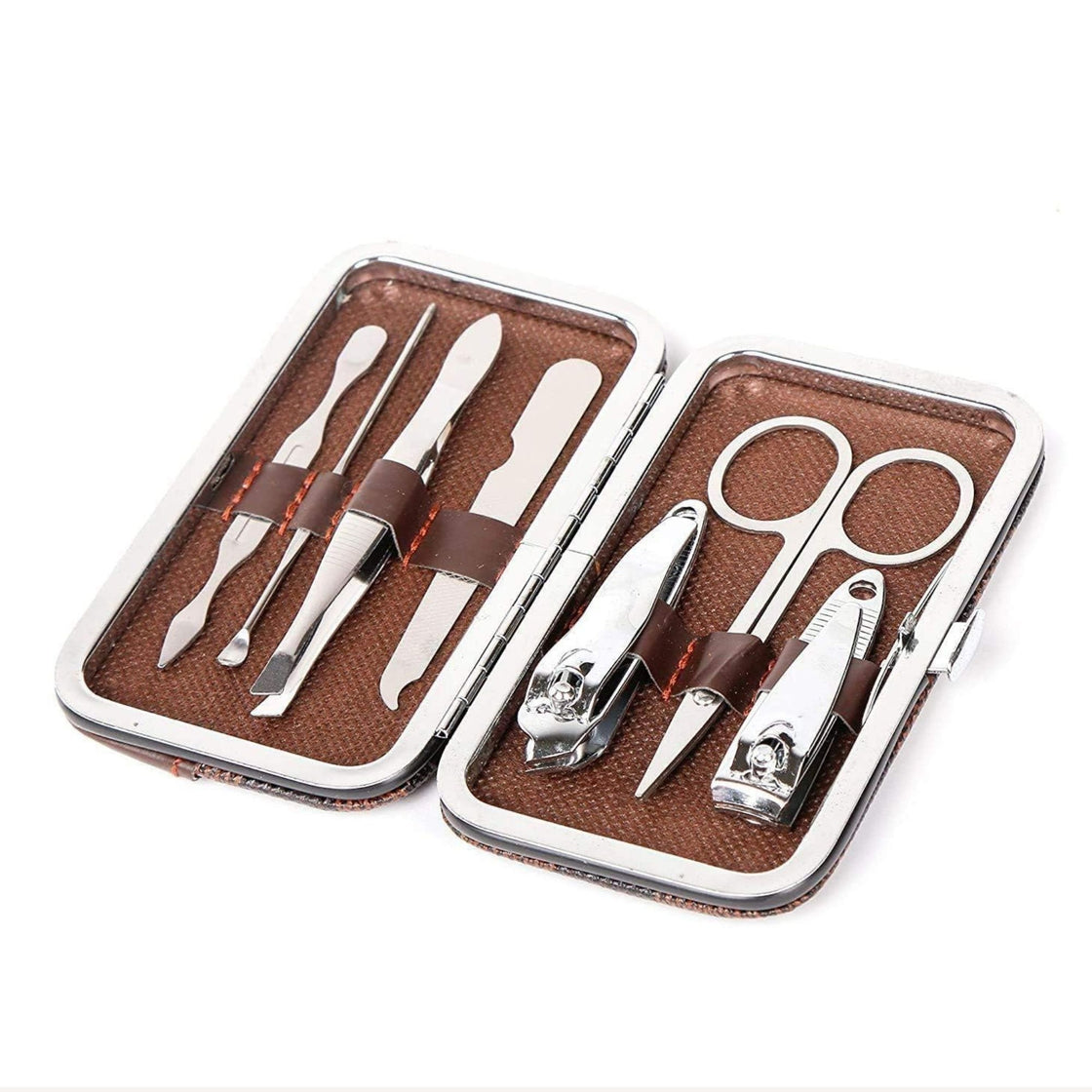 Allure Travel Manicure & Grooming Kit – 7-in-1 Professional Nail Care Set