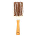 Allure Paddle Hair Brush with Wooden Handle And Nylon Bristles Large