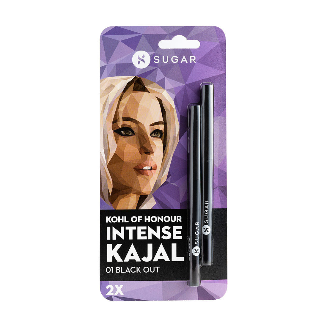 Sugar Kohl Of Honour Intense Kajal - Black Out (Blister Duo)