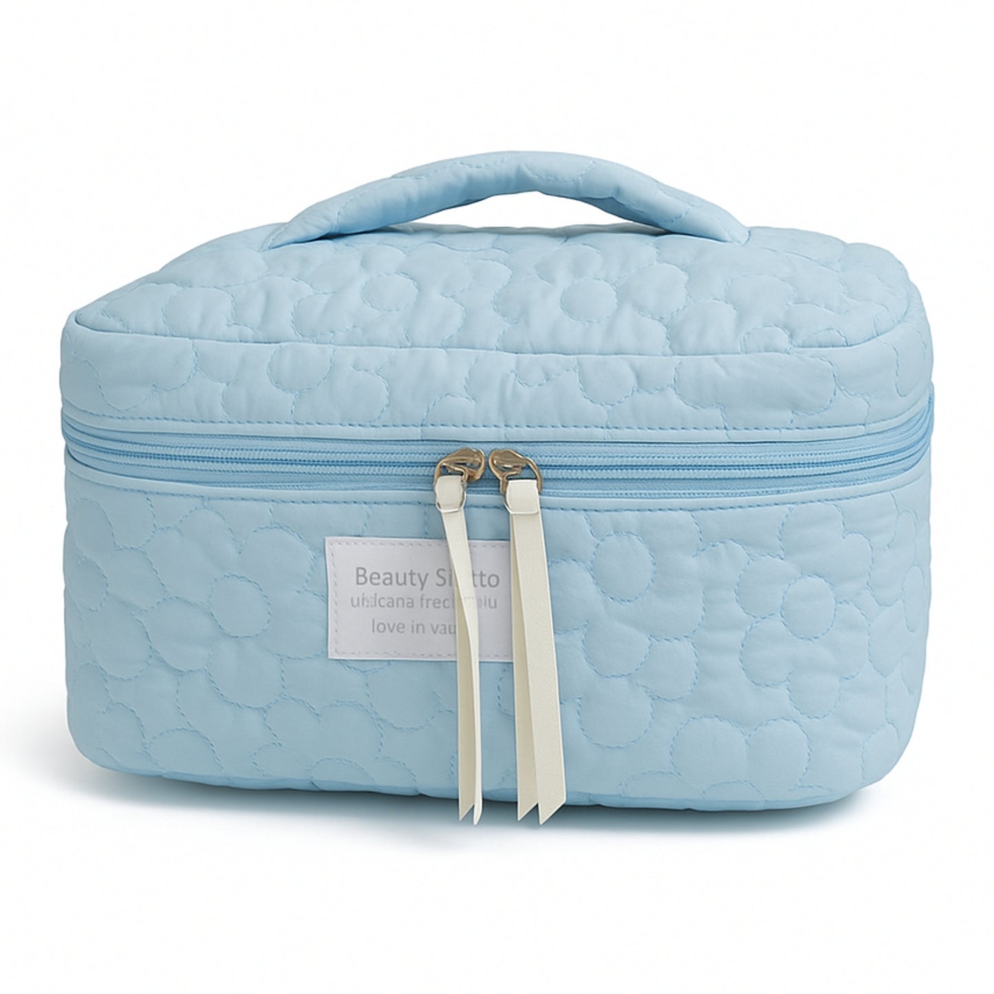 Allure Travel Makeup Organizer Pouch - Blue