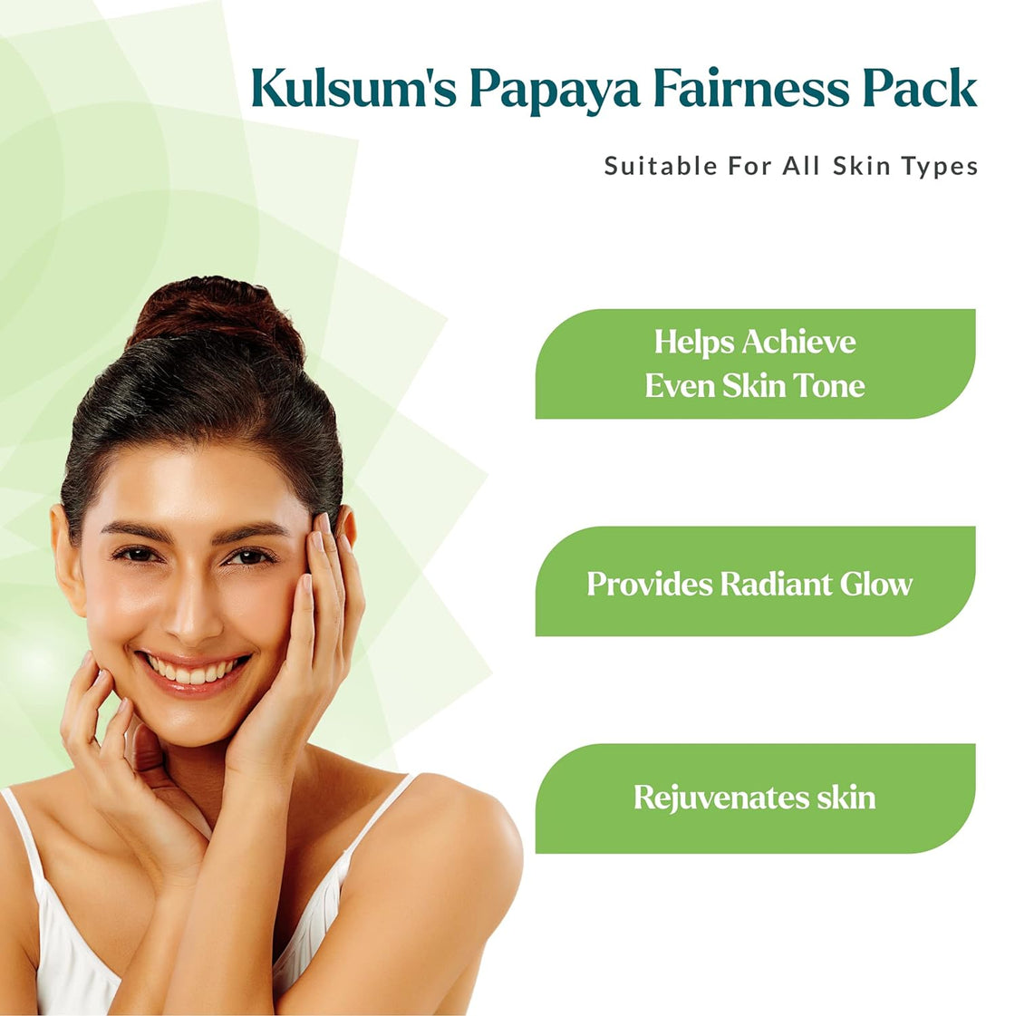 Kulsum's kayakalp Papaya Fairness Pack (100gm)