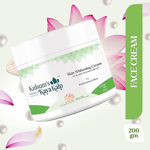 Kulsum's kayakalp Skin Whitening Face Cream (200gm)