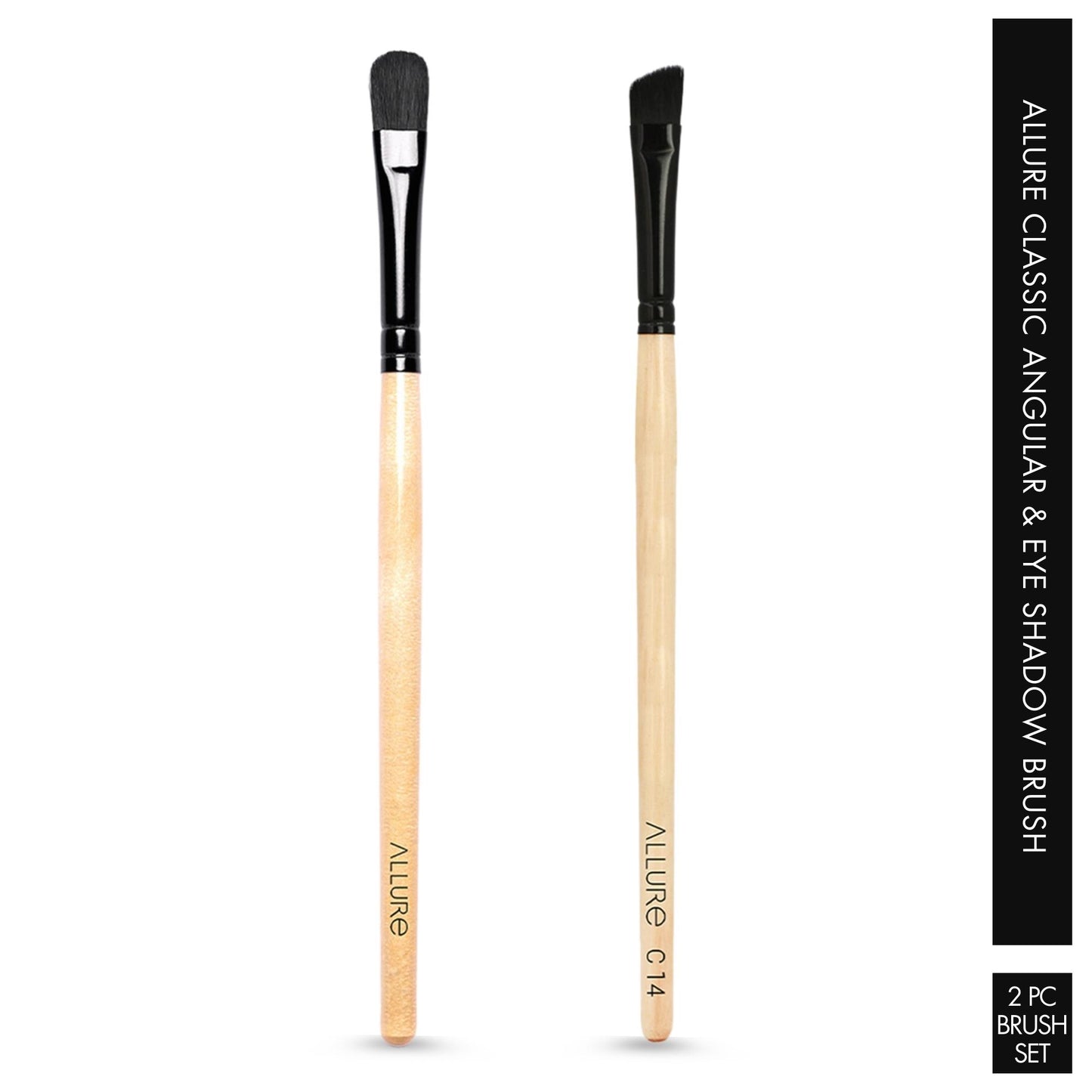 Allure Eyeshadow and Angular Brush (Set of 02)
